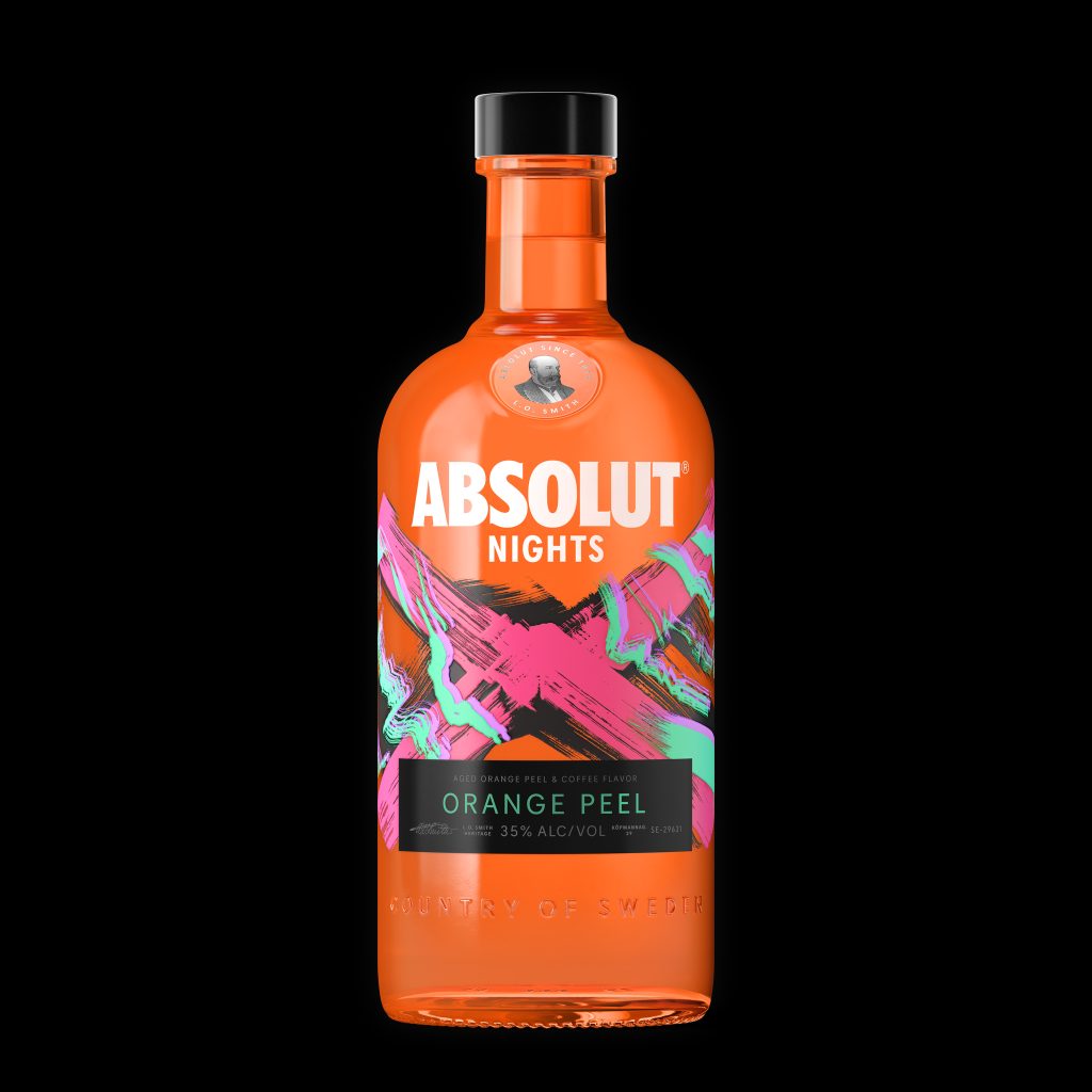 Absolut Vodka launches orange peel shot flavour in China Packaging